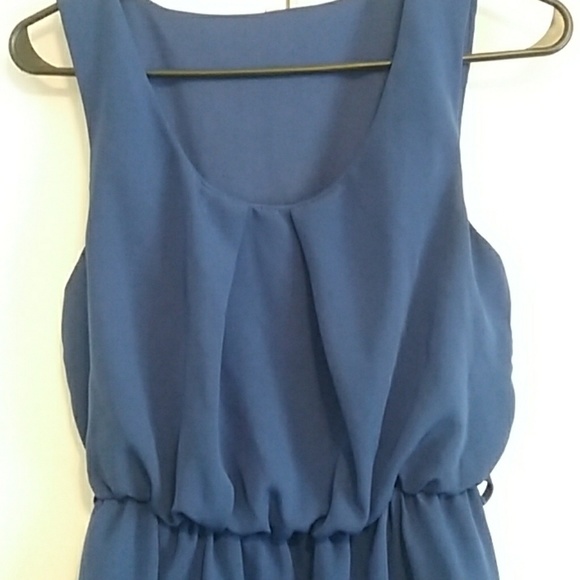 Royal blue mini dress - Picture 2 of 3